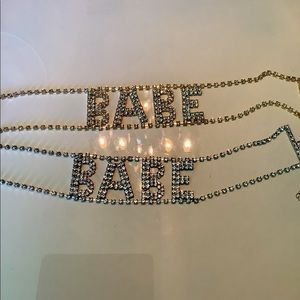 Gold are silver choker